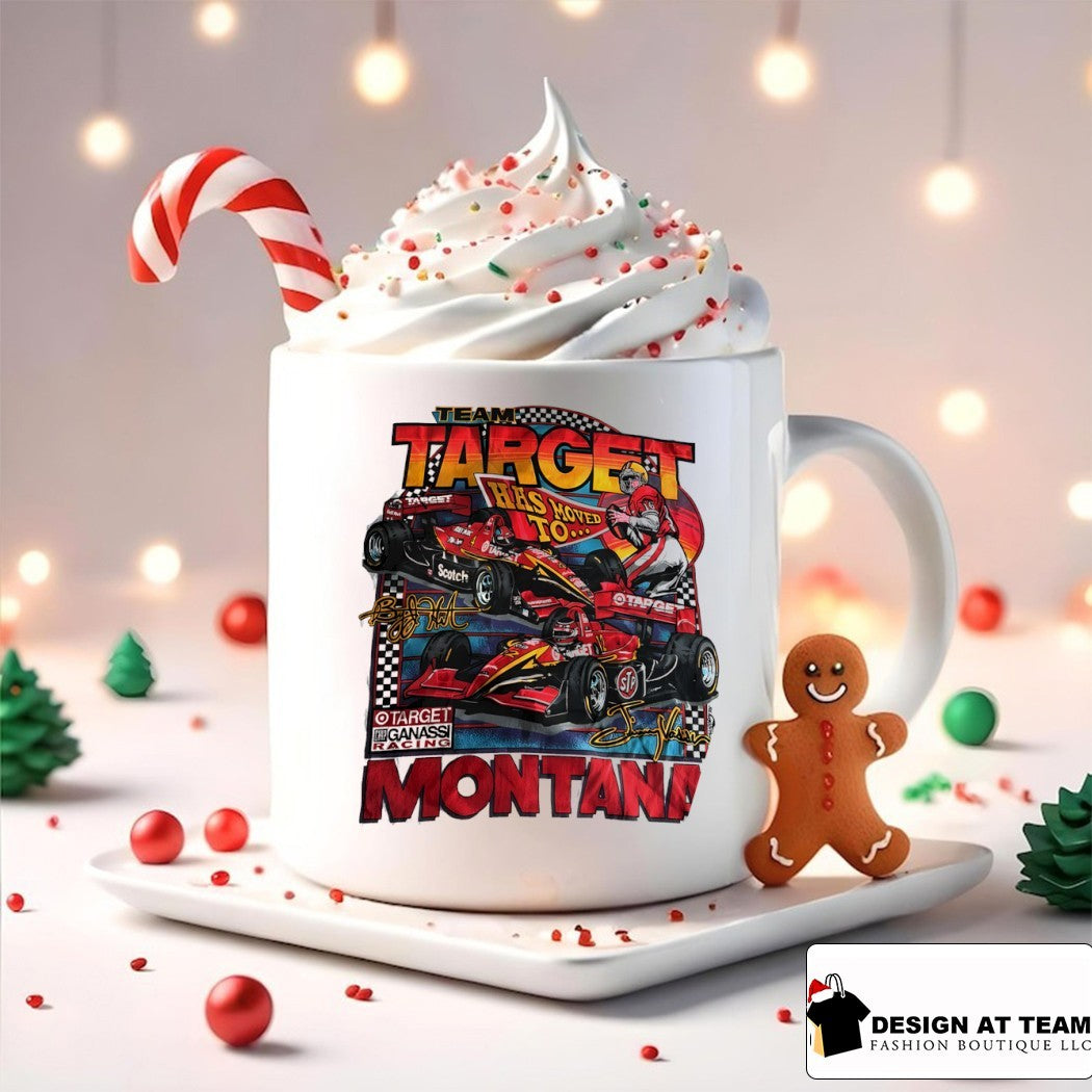 Team Target has moves to Montana Racing shirt