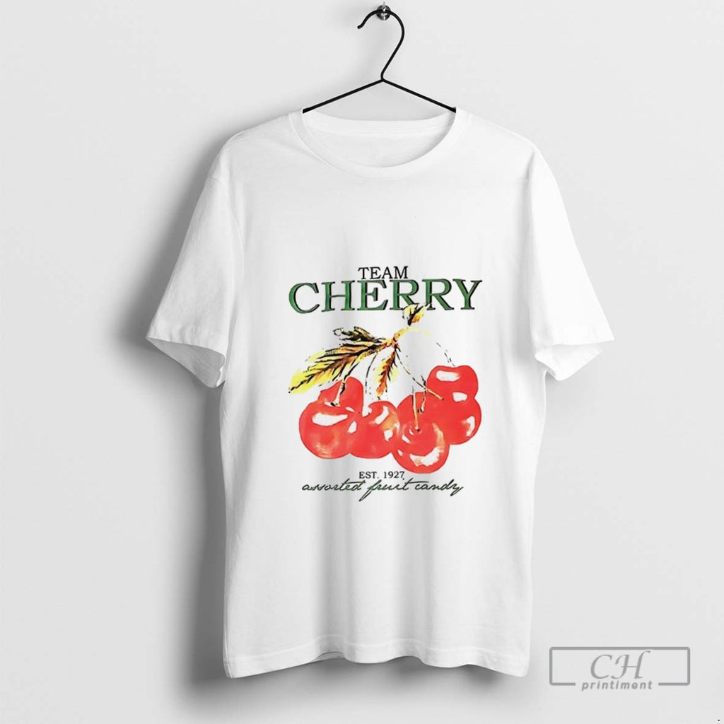 Team Cherry Est 1927 Assorted Fruit Candy T Shirt Sweater