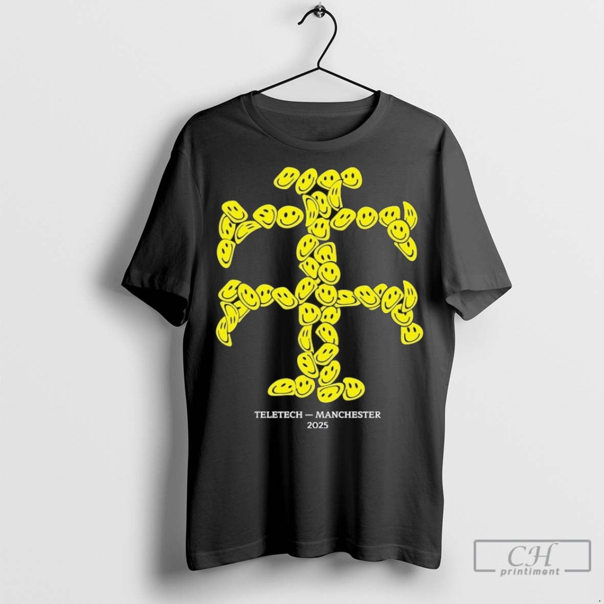 Teletech Manchester 2025 Smiley T Shirt Jpg