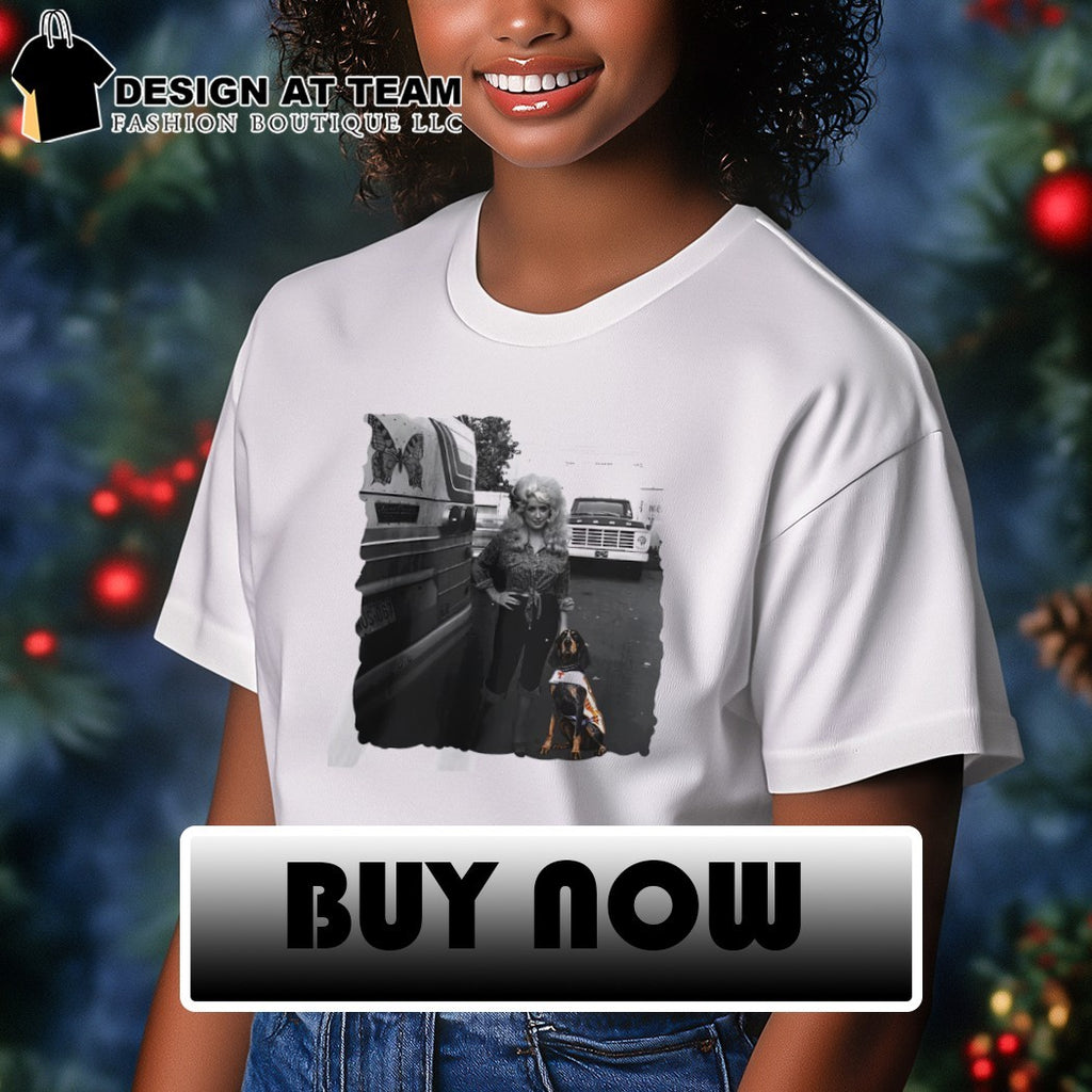 Tennessee Vintage Dolly and Smokey the Dog Rocky Top Vols shirt