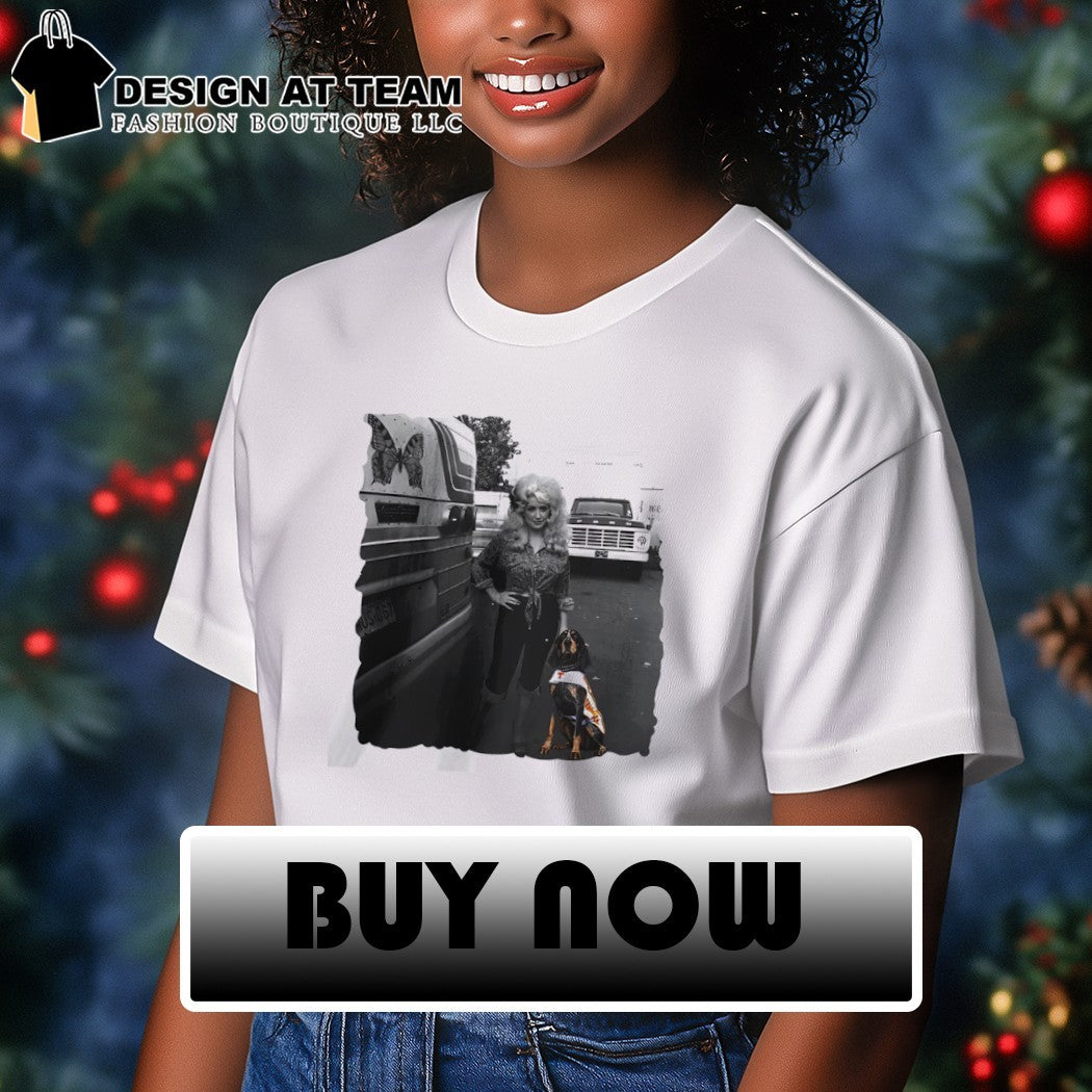 Tennessee Vintage Dolly and Smokey the Dog Rocky Top Vols shirt