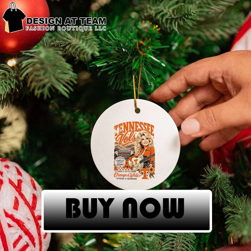 Tennessee Vols Dolly Inspired Football it takes a little more orange and white shirt