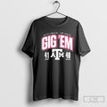 Texas Am Aggies Vs Notre Dame Fighting Irish 2025 Gig Em Score Shirt Sweater