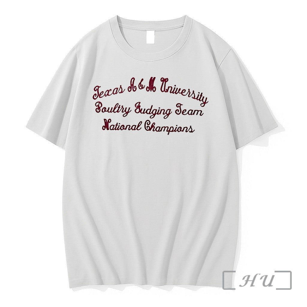 Texas Am University Poultry Judging Team National Champions Tshirts Sweater