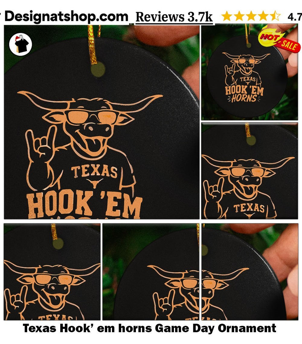 Texas Hook’ em horns Game Day shirt