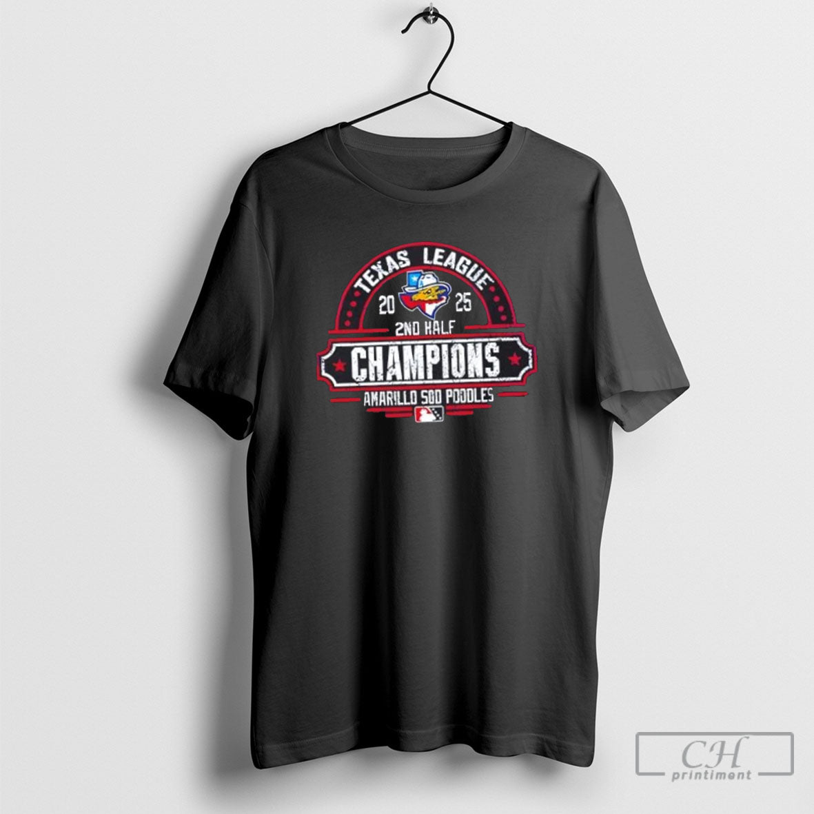 Texas League Amarillo Sod Poodles 2025 2nd Half Champions Playoff Shirt Sweater