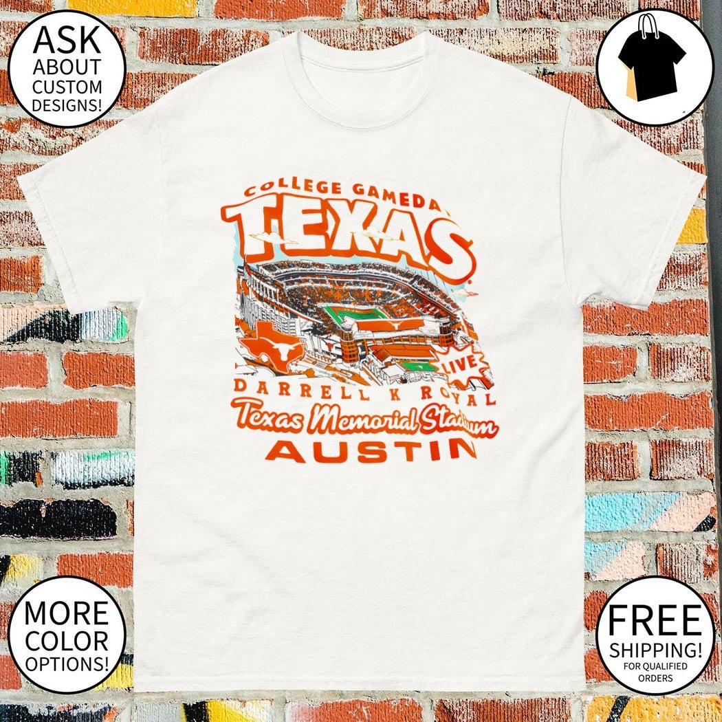 Texas Longhorns College Gameday Austin Texas Memorial Stadium September 2026 shirt