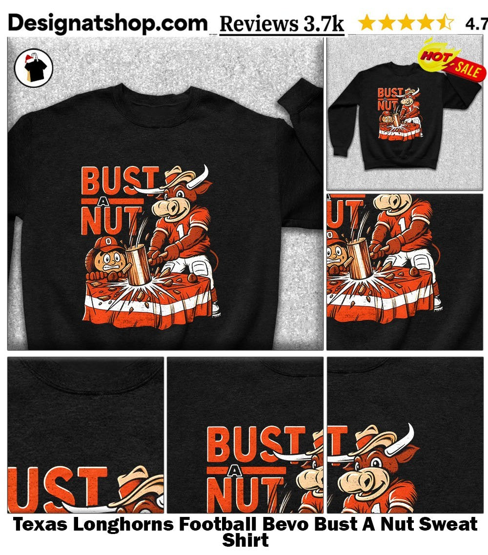 Texas Longhorns Football Bevo Bust A Nut shirt