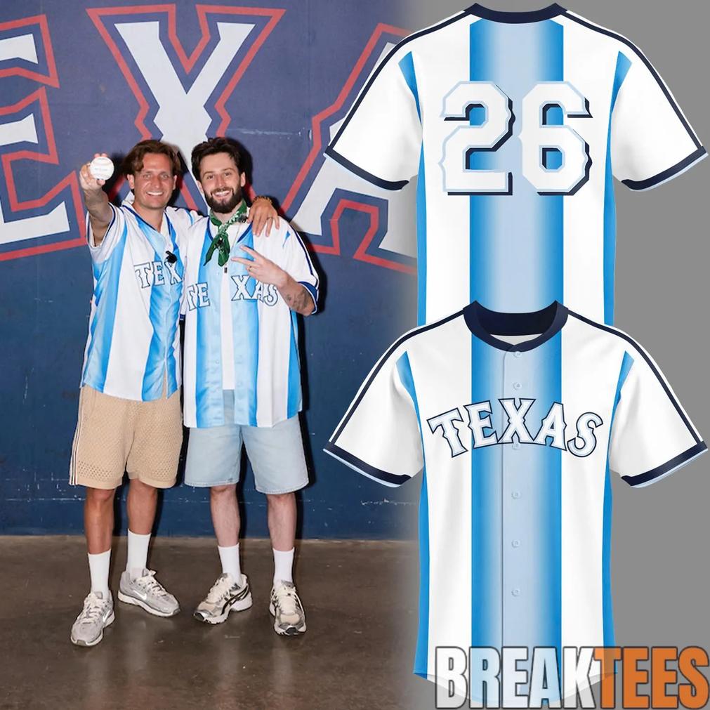 Texas Rangers x Seleccin Argentina Jersey