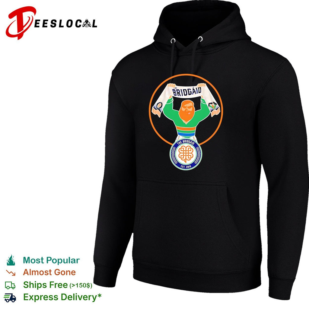 The Briogaid Irish mascot shirt