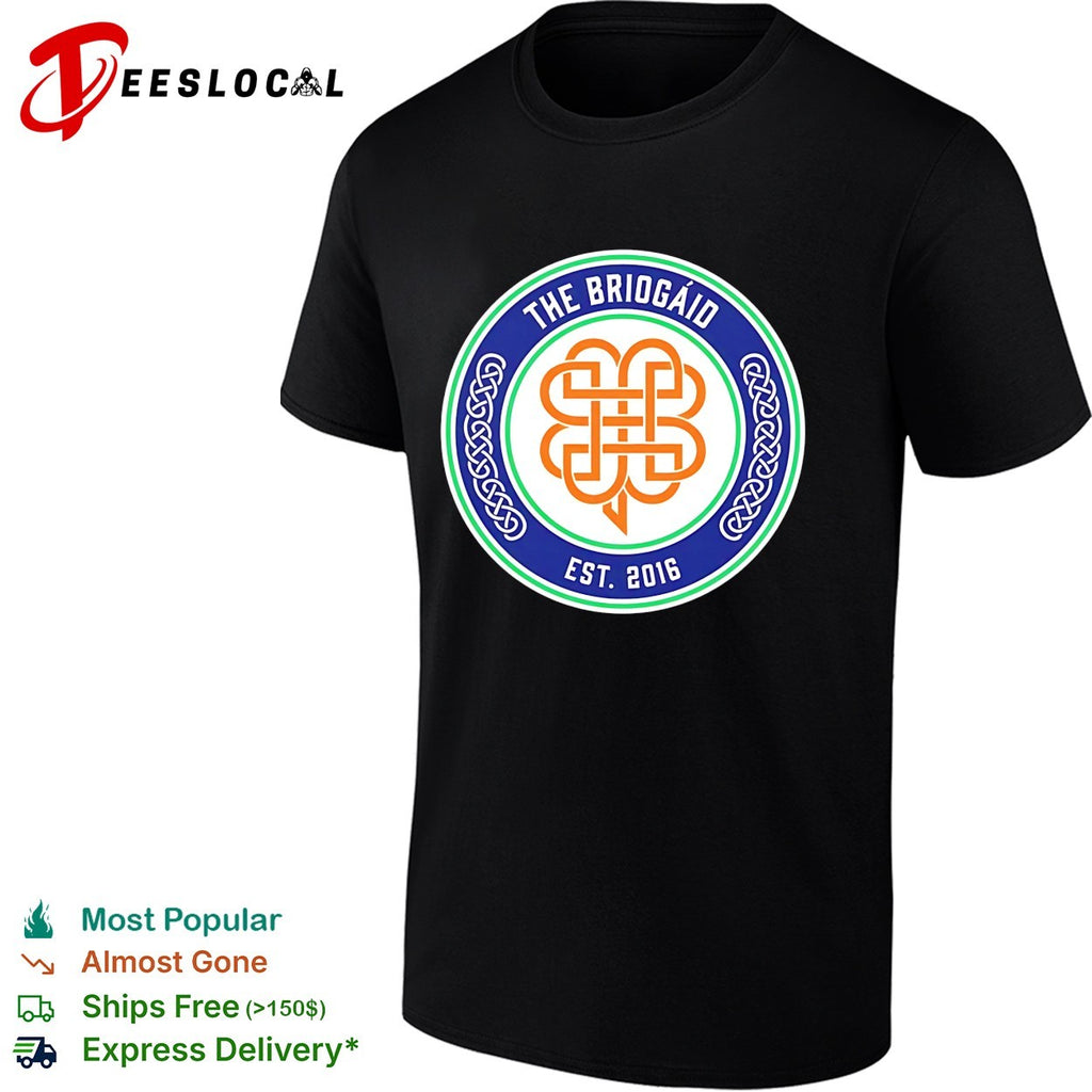 The Briogaid celtic knot badge est 2016 shirt