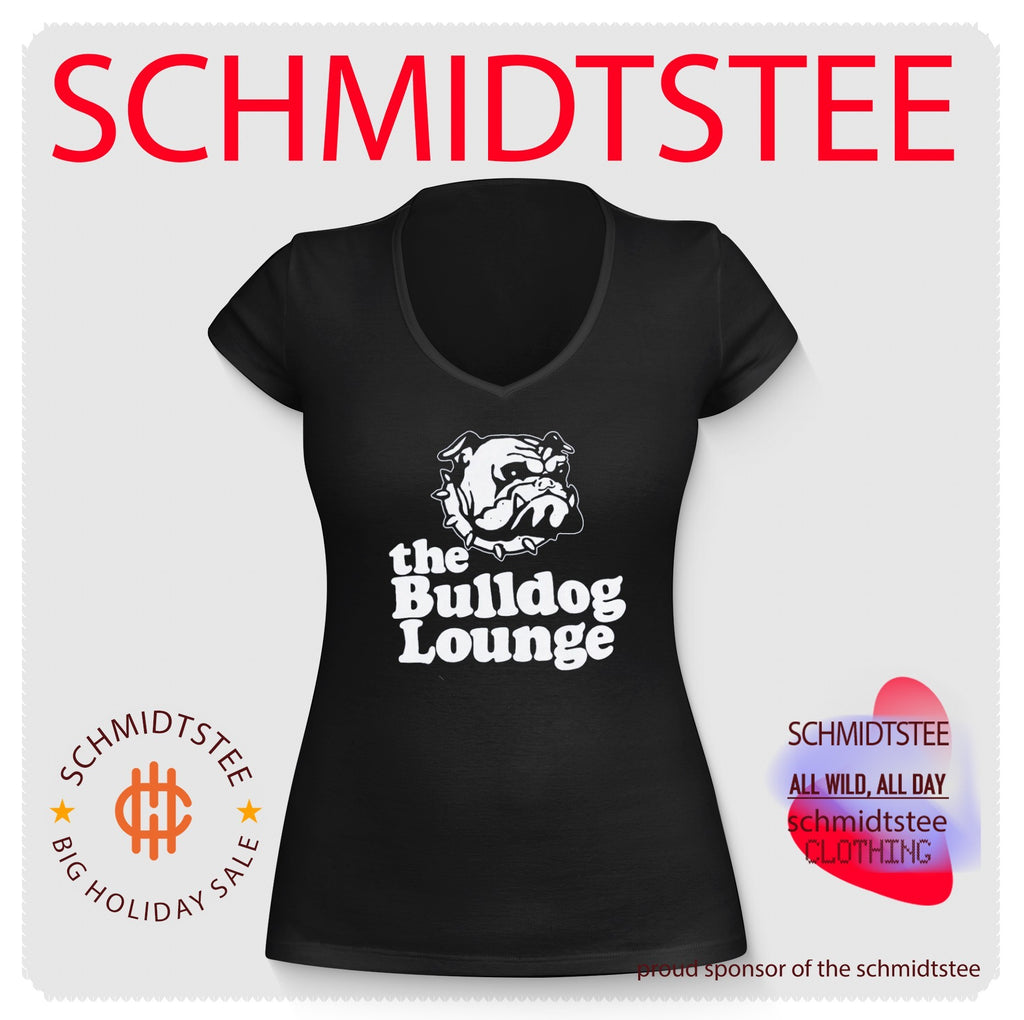 The Bulldog Lounge dog lover bar pub shirt