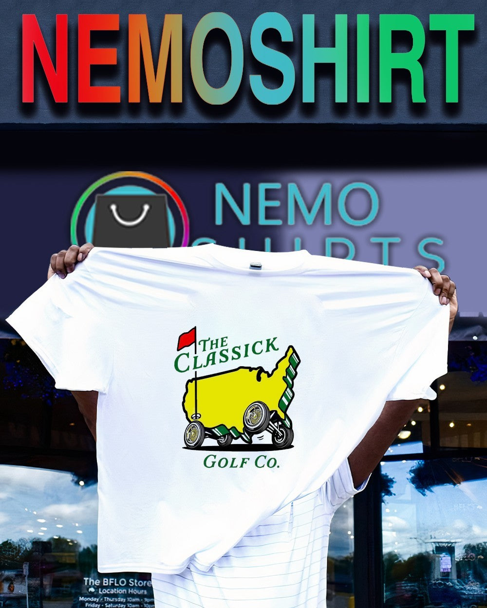 The Classick golf Masters Tournament shirt