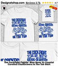 The Cockfight Fightin’ Blue Hens Vs Coastal Carolina Chanticleers In The Tub Shirt