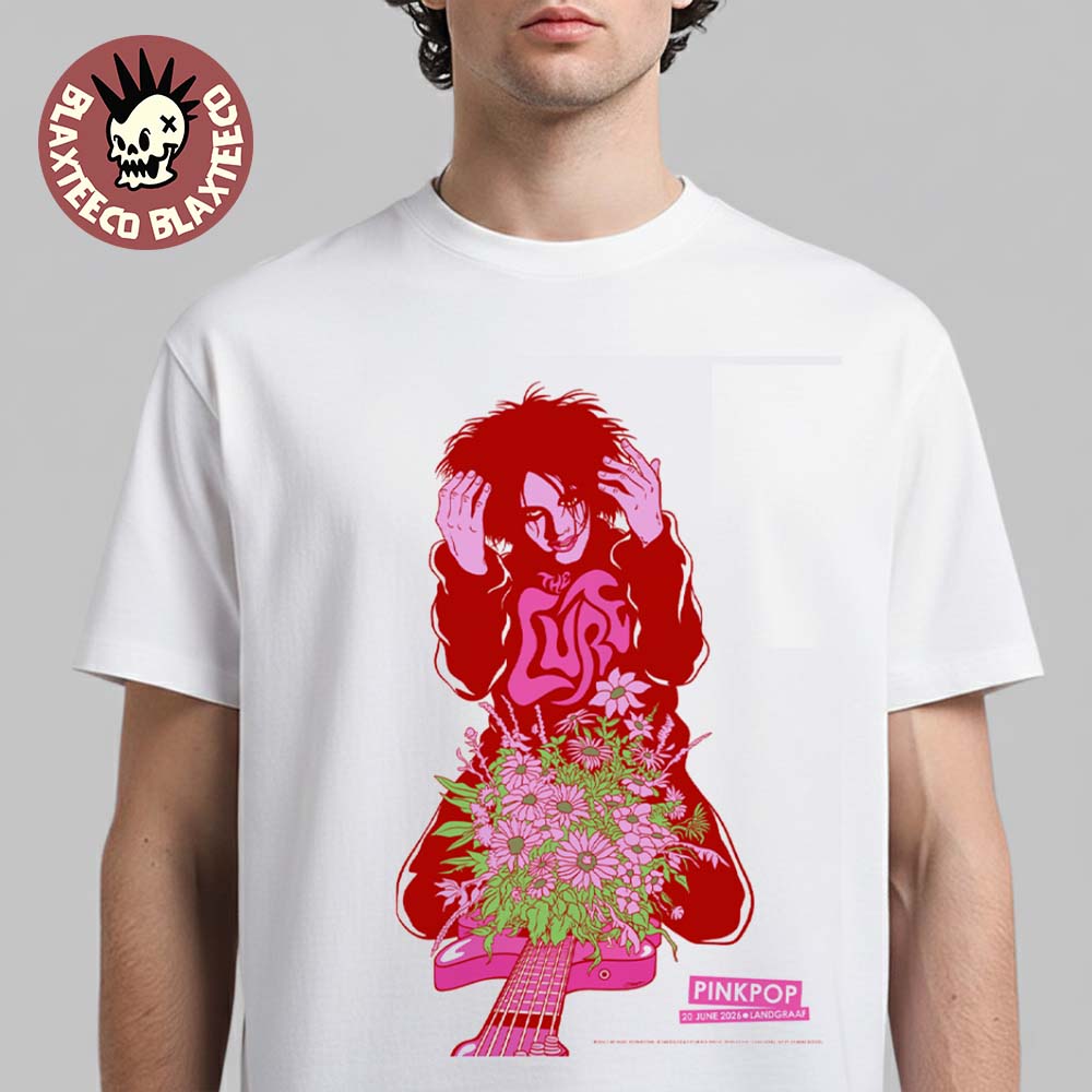 The Cure Landgraaf Netherlands 2026 Pinkpop Festival Exclusive Tee On 20 June 2026 T-Shirt