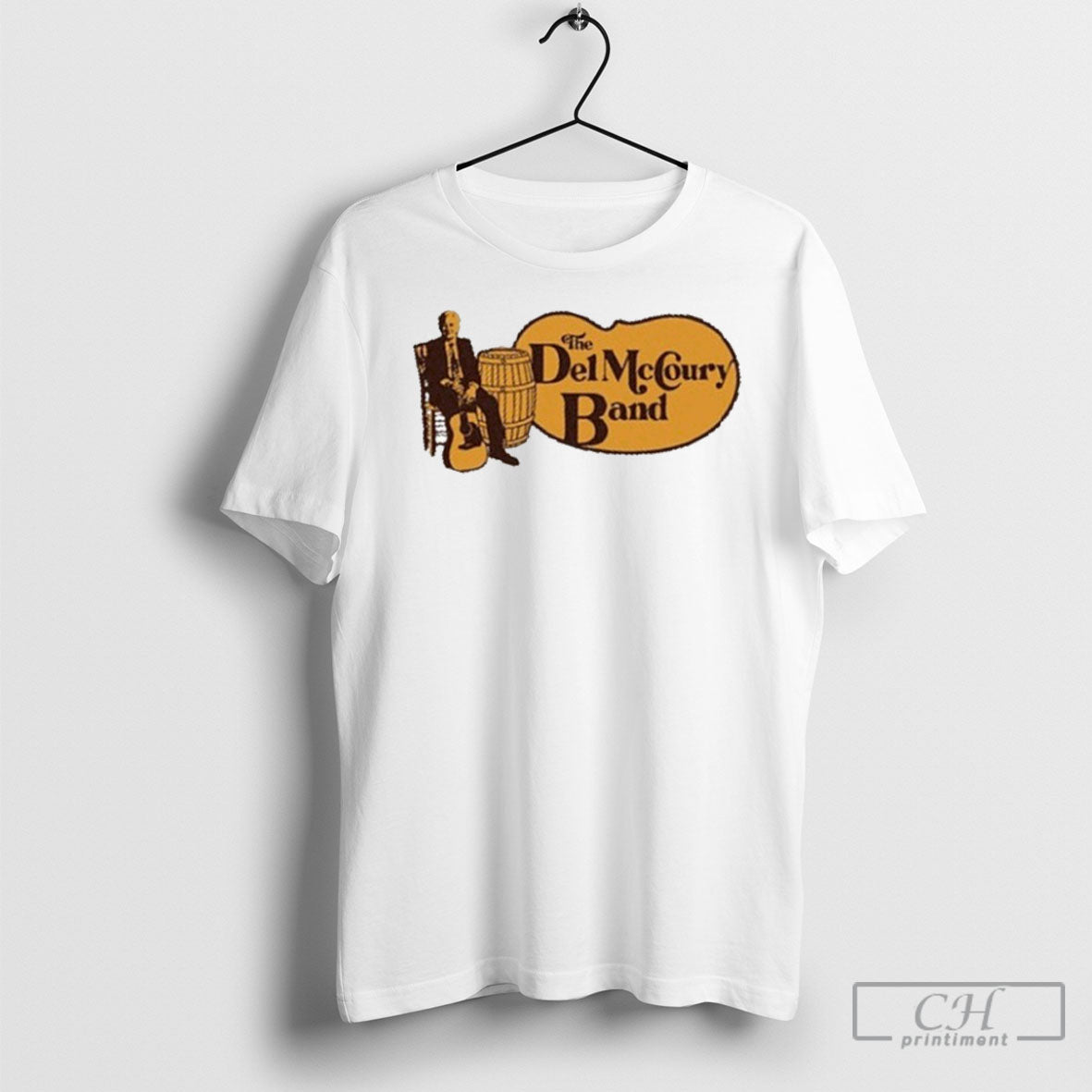 The Del Mccoury Band X Cracker Barrel Logo Shirt Tee