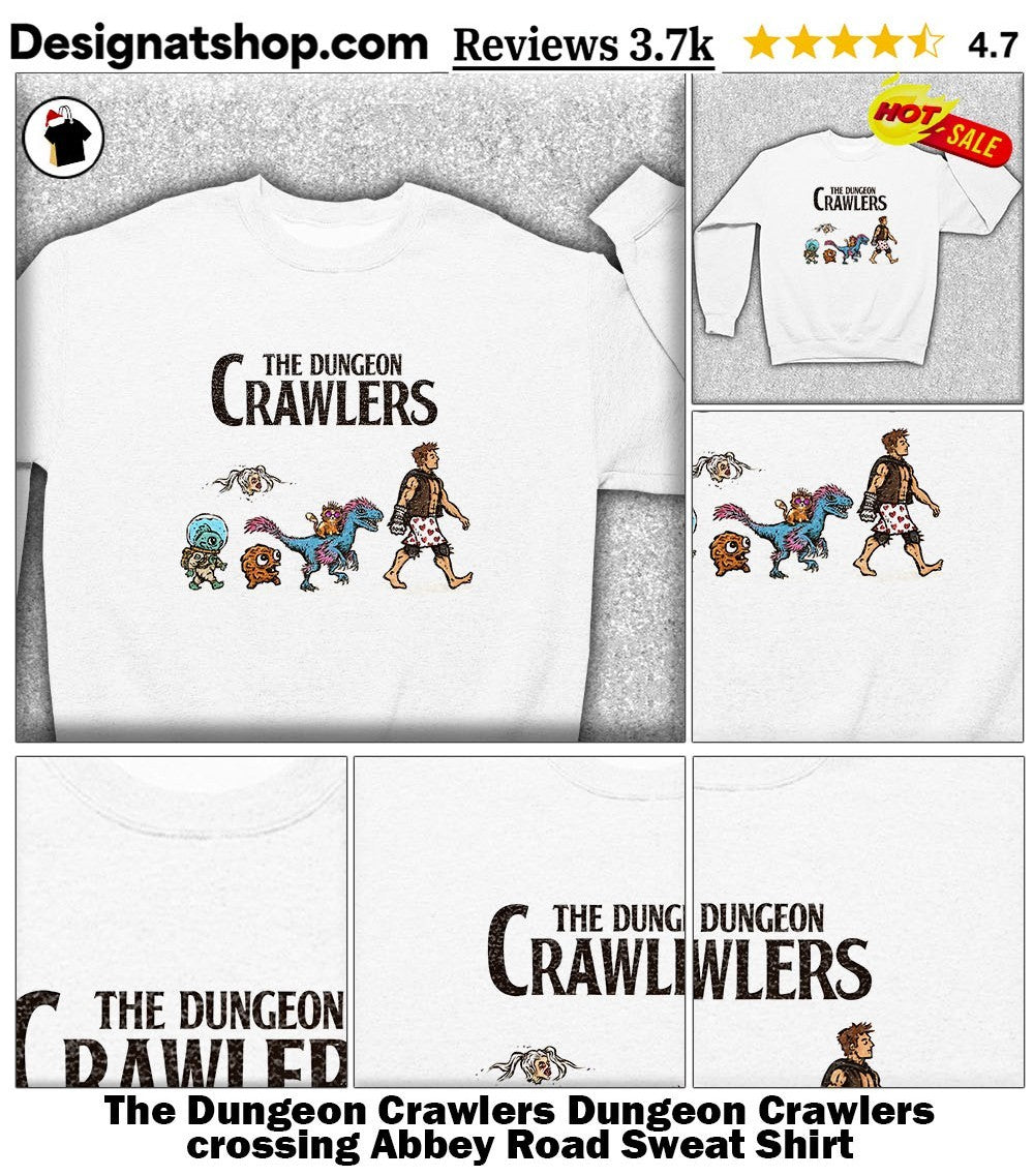 The Dungeon Crawlers Dungeon Crawlers crossing Abbey Road shirt