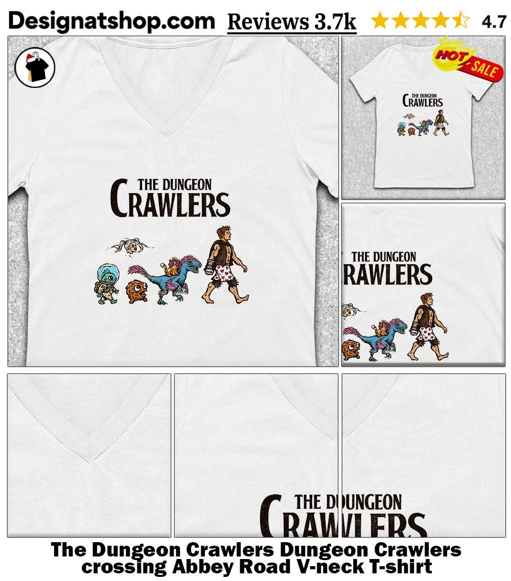 The Dungeon Crawlers Dungeon Crawlers crossing Abbey Road shirt