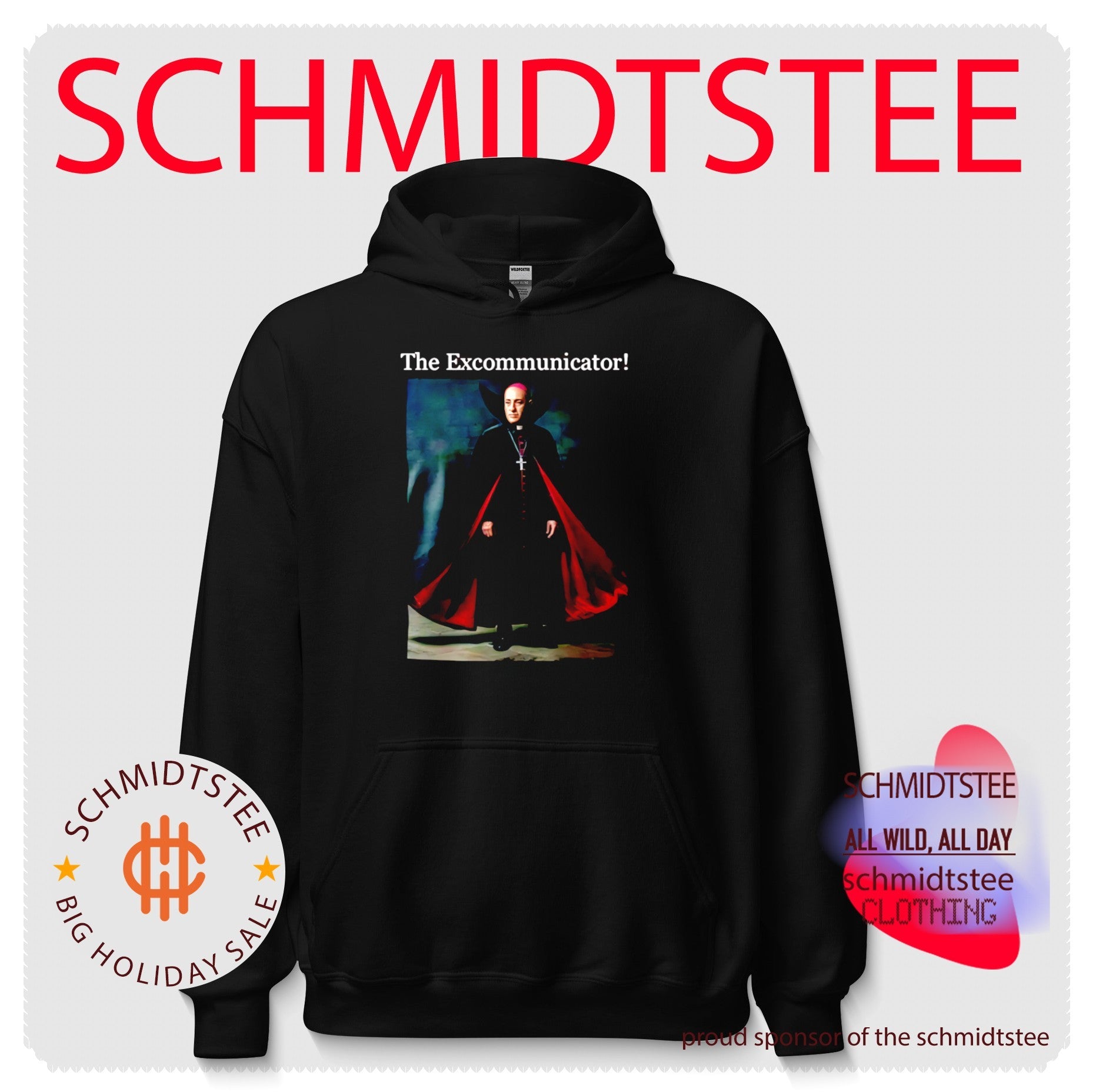 The Excommunicator Catholic Bishop Vampire shirt