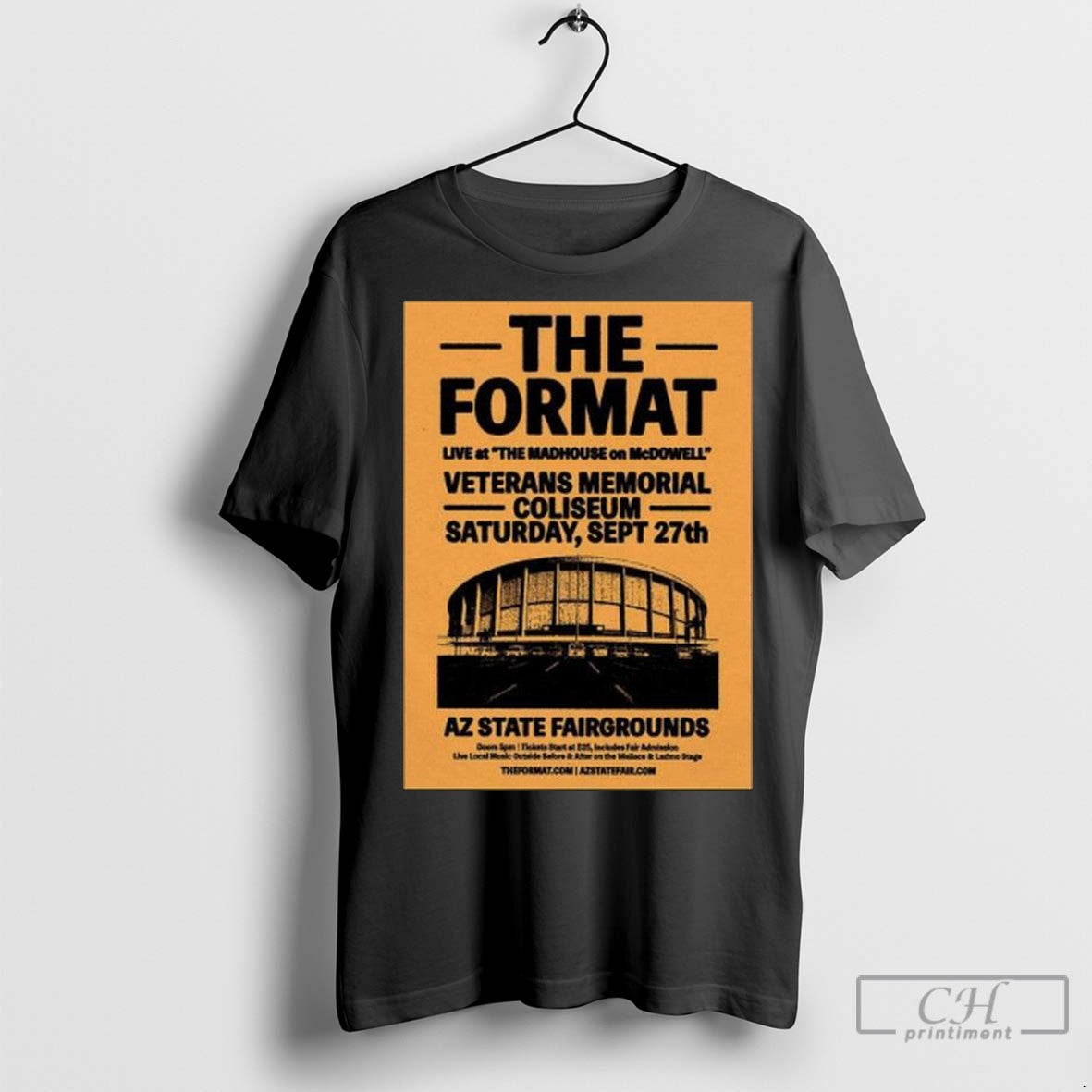 The Format Tour Phoenix Az September 27 2025 Long Sleve T Shirt Jpg