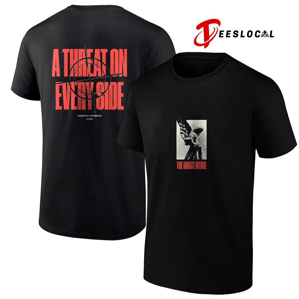 The Ghost Inside a threat on every side graphic shirt
