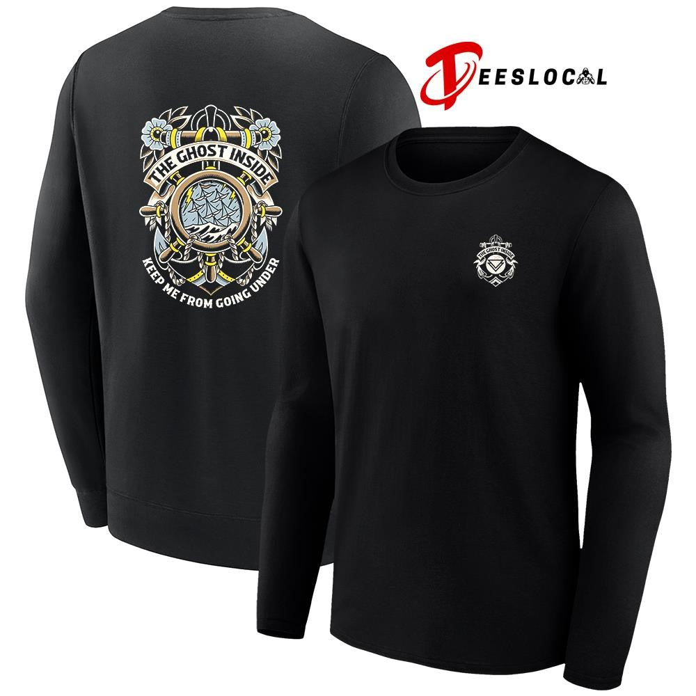 The Ghost Inside keep me from going under graphic shirt