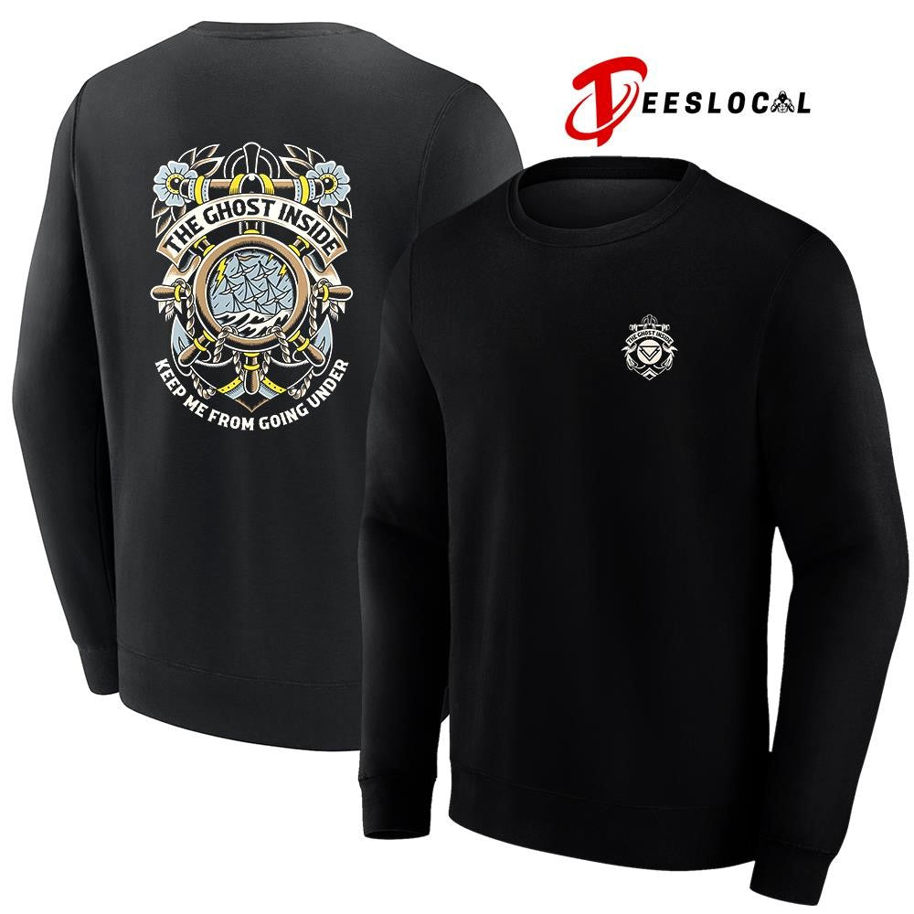 The Ghost Inside keep me from going under graphic shirt