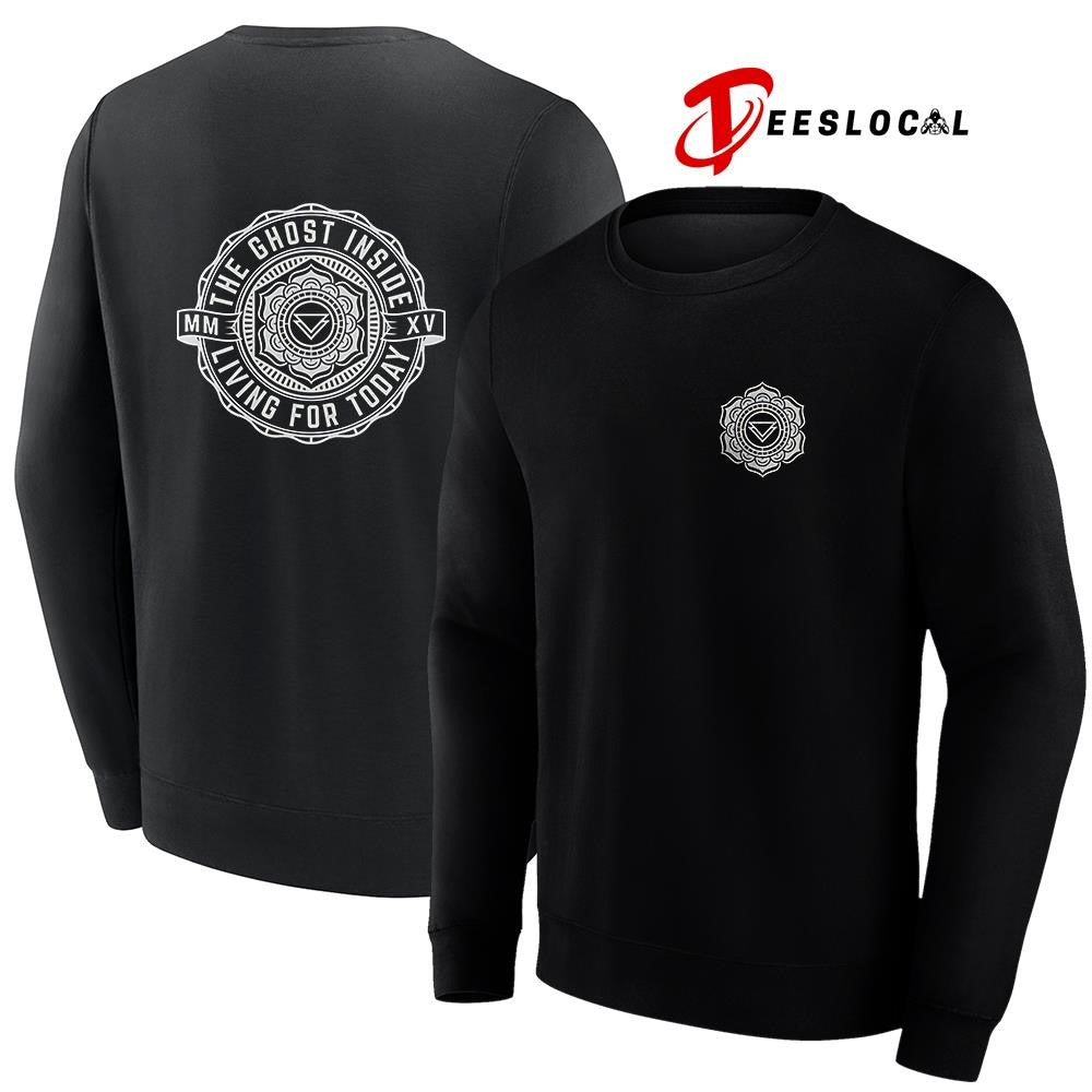 The Ghost Inside living for today Mandala logo shirt