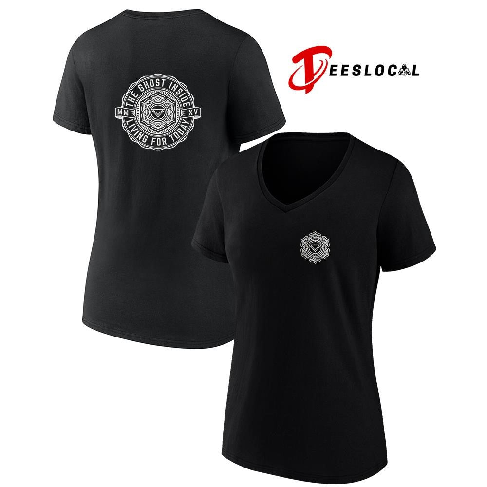 The Ghost Inside living for today Mandala logo shirt