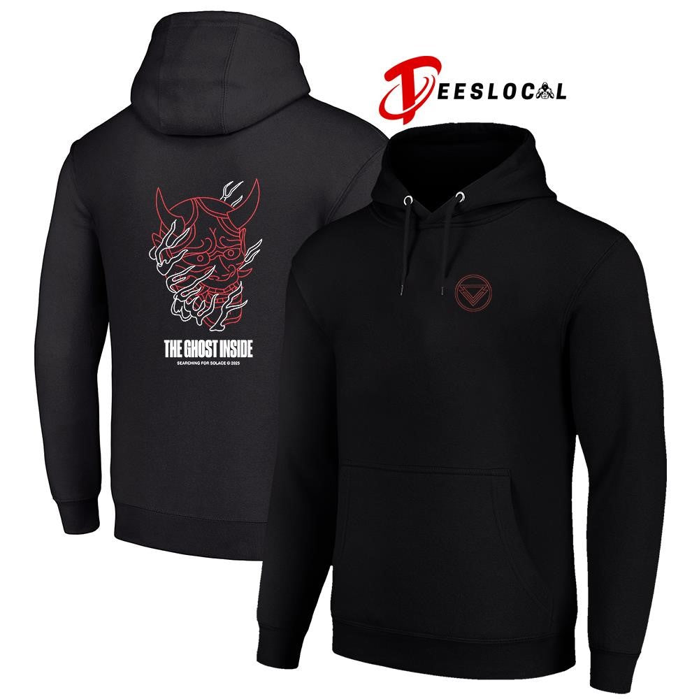 The Ghost Inside searching for Solace mask floral shirt