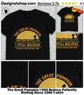 The Great Pumpkin I Still Believe Patiently Waiting Since 1966 shirt