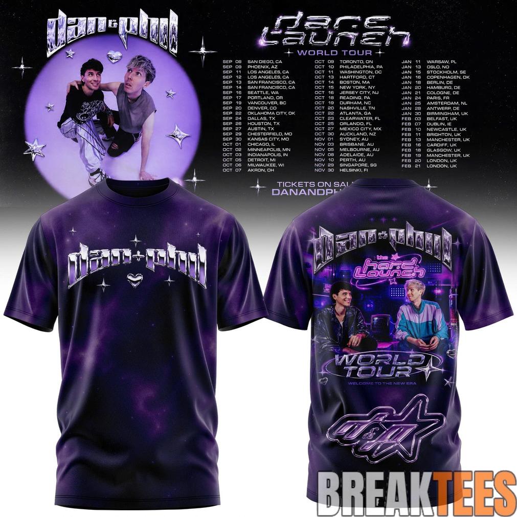 The Hard Launch World Tour Graphic Tee Edition