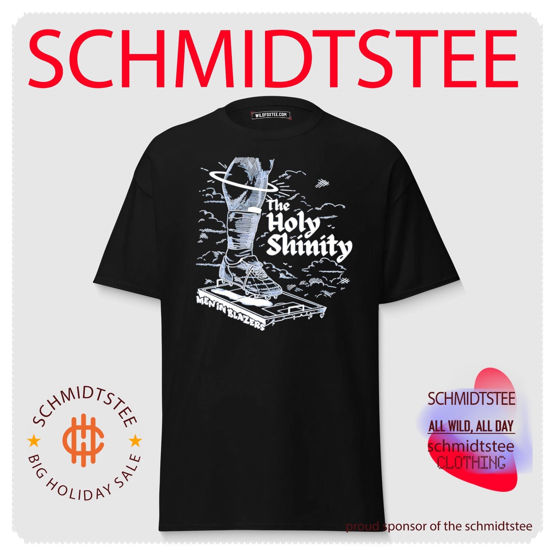 The Holy Shinity Men in Blazers soccer football shirt