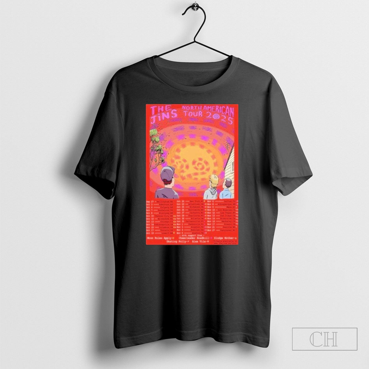 The Jins North American Tour 2025 Dates Shirt Tee