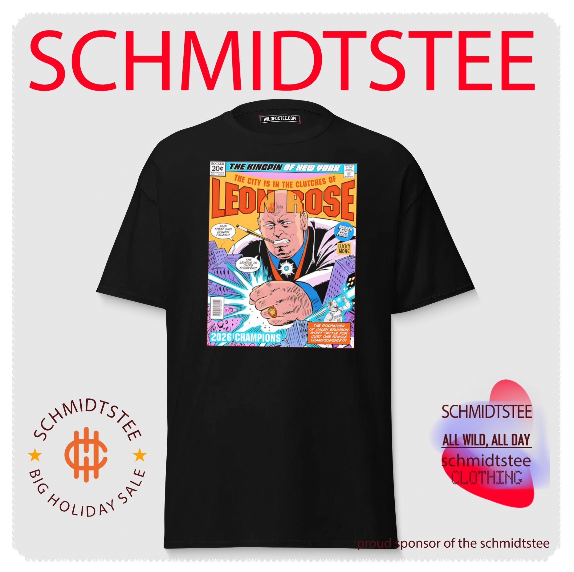 The Kingpin of New York the city is in the clutches of Leon Rose comic style shirt