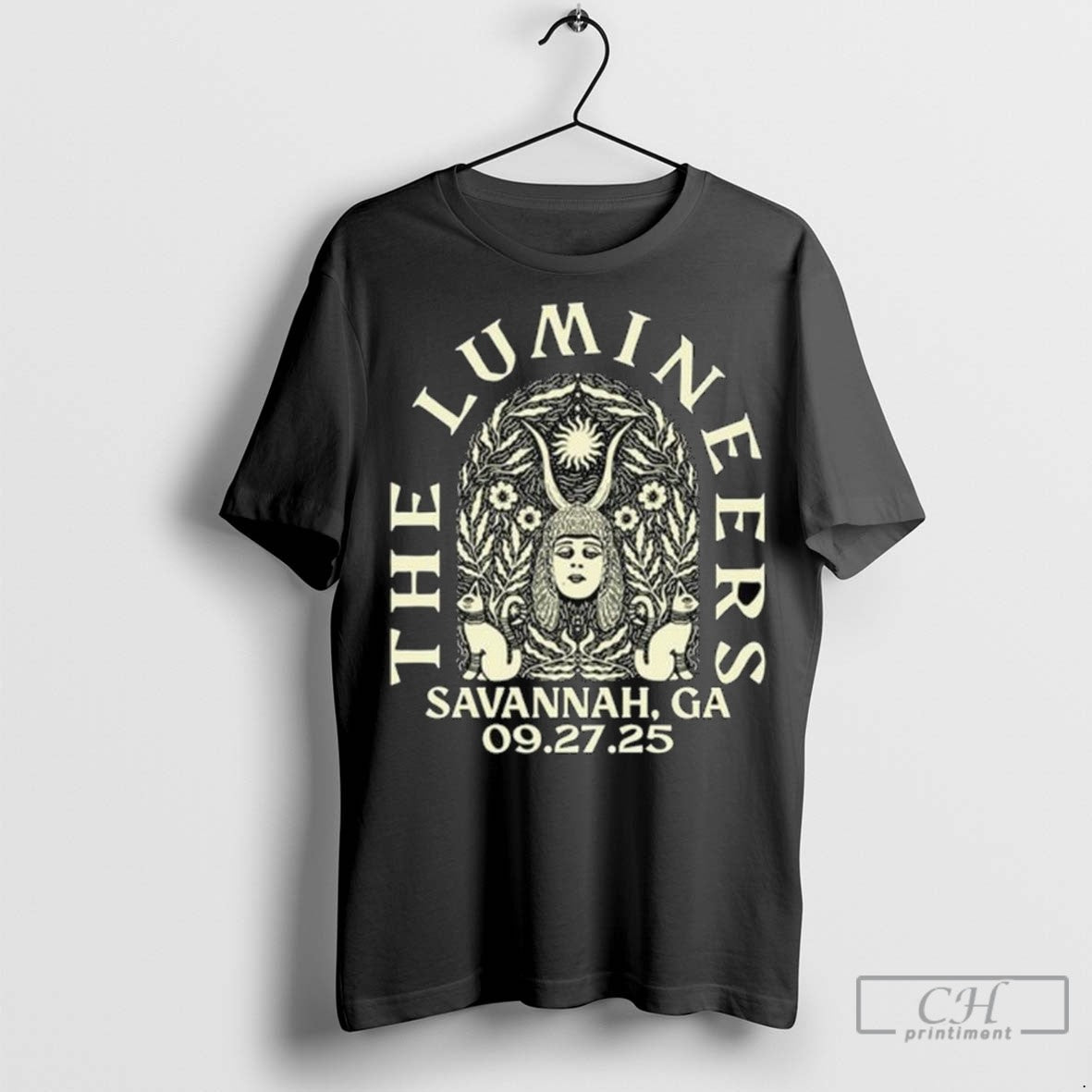 The Lumineers Tour Savannah Georgia 09 27 2025 Long Sleve T Shirt Jpg