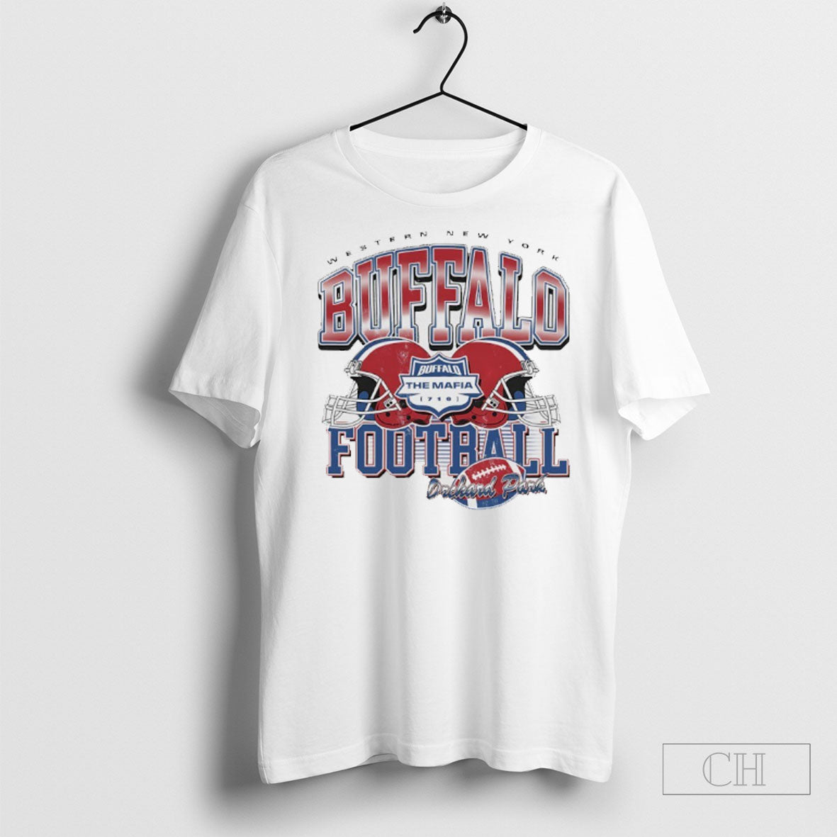 The Mafia Buffalo Football Western New York Helmet Vintage Shirt
