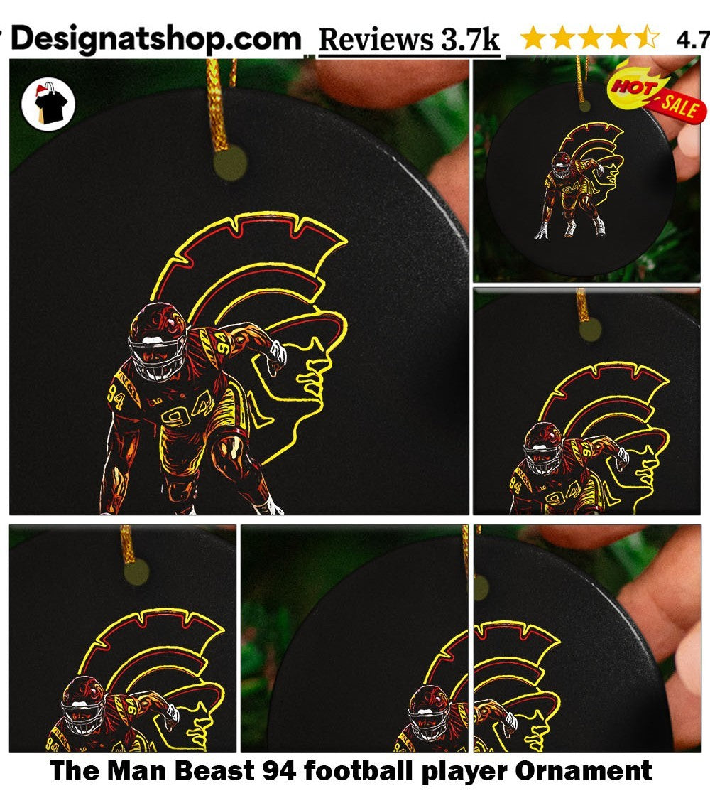The Man Beast 94 football player shirt