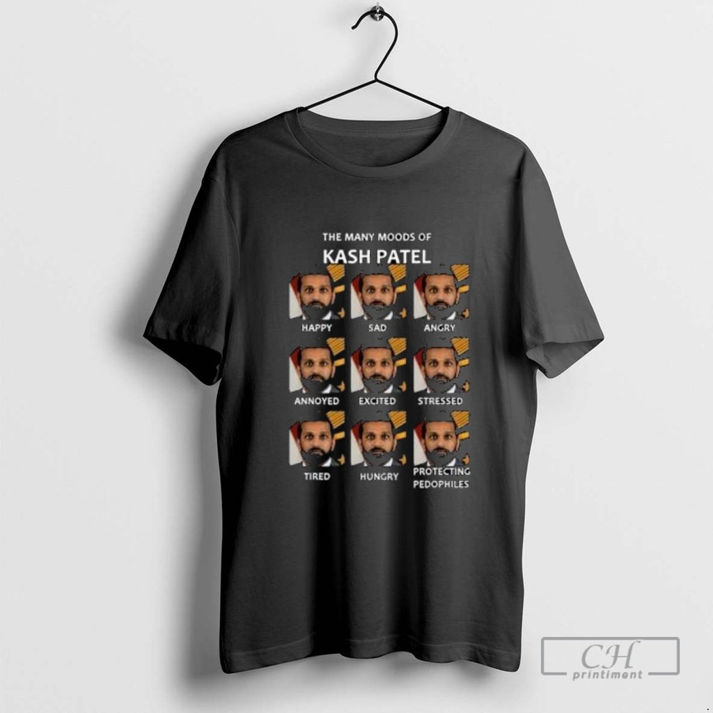The Many Moods Of Kash Patel T Shirt Sweater
