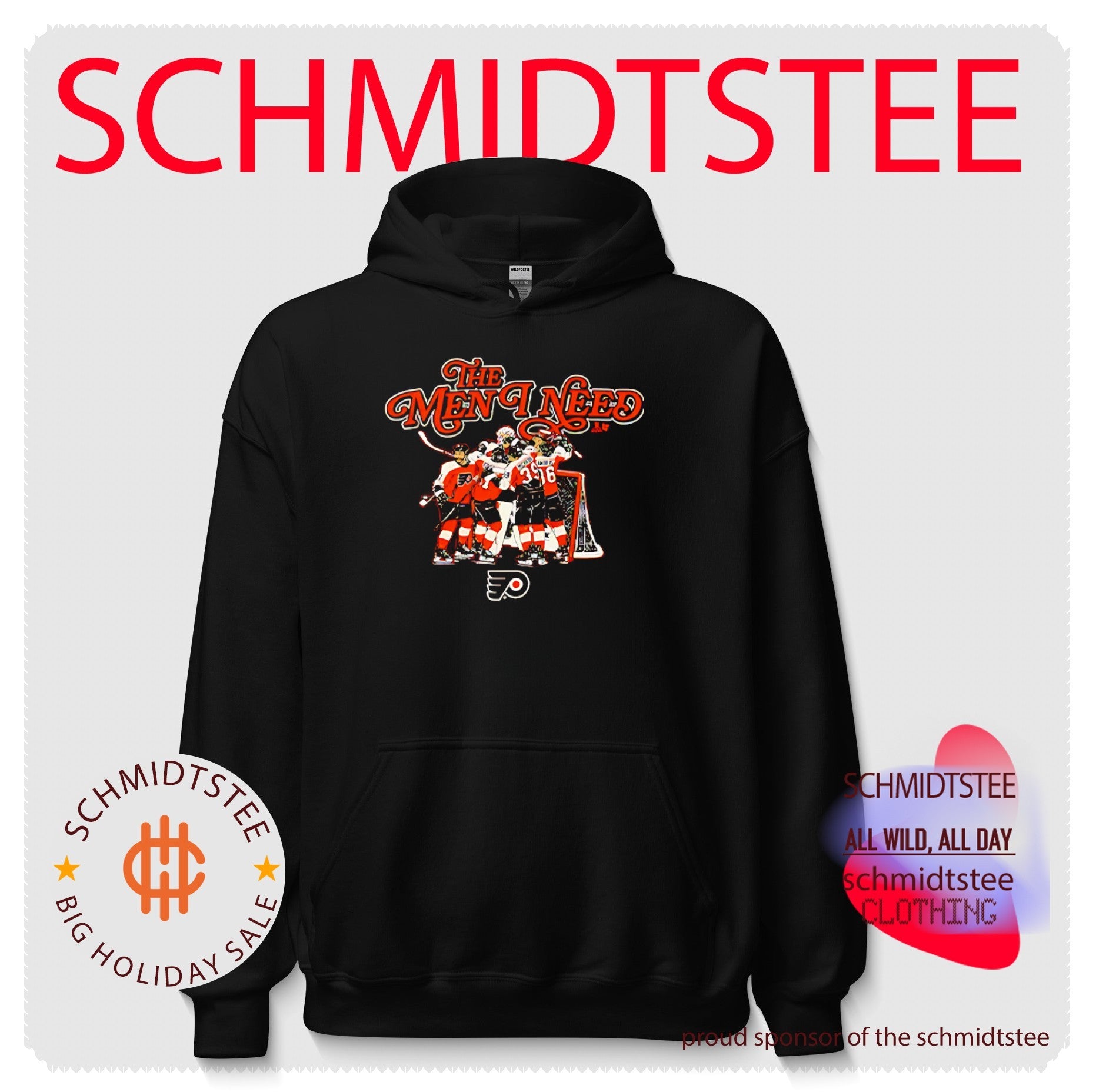 The Men I Need Hockey Philadelphia Flyers Hockey Shirt