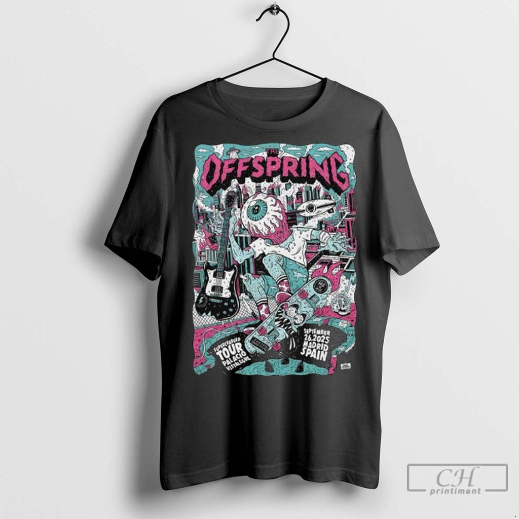 The Offspring Madrid 9 26 2025 Show Long Sleve T Shirt Jpg