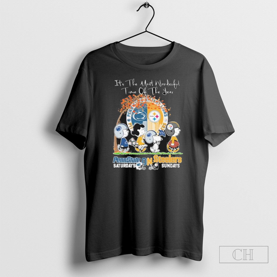 The Peanuts Walking X Penn State And Steelers Its The Most Wonderful Time Of The