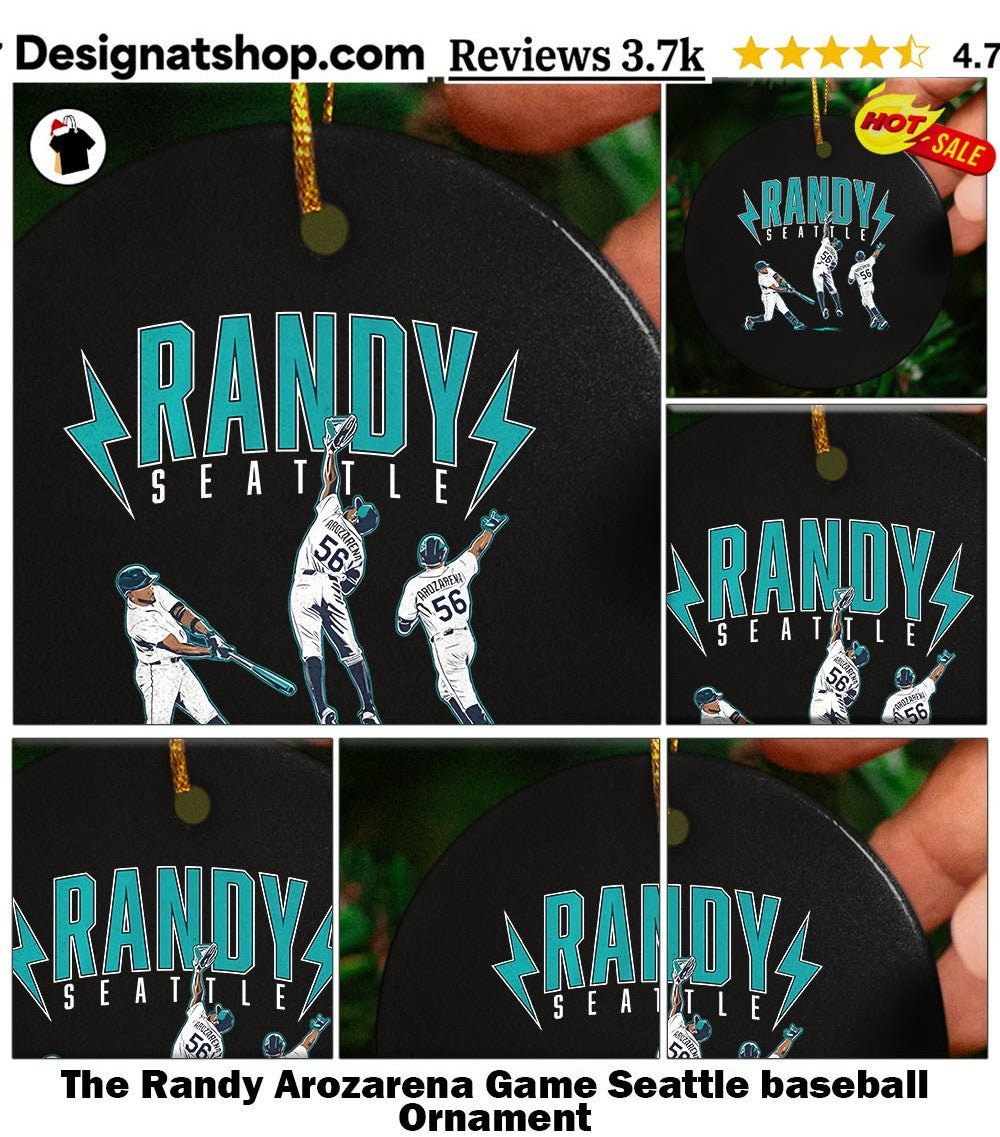 The Randy Arozarena Game Seattle baseball shirt