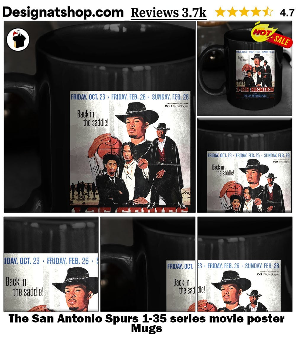 The San Antonio Spurs 1-35 series movie poster shirt