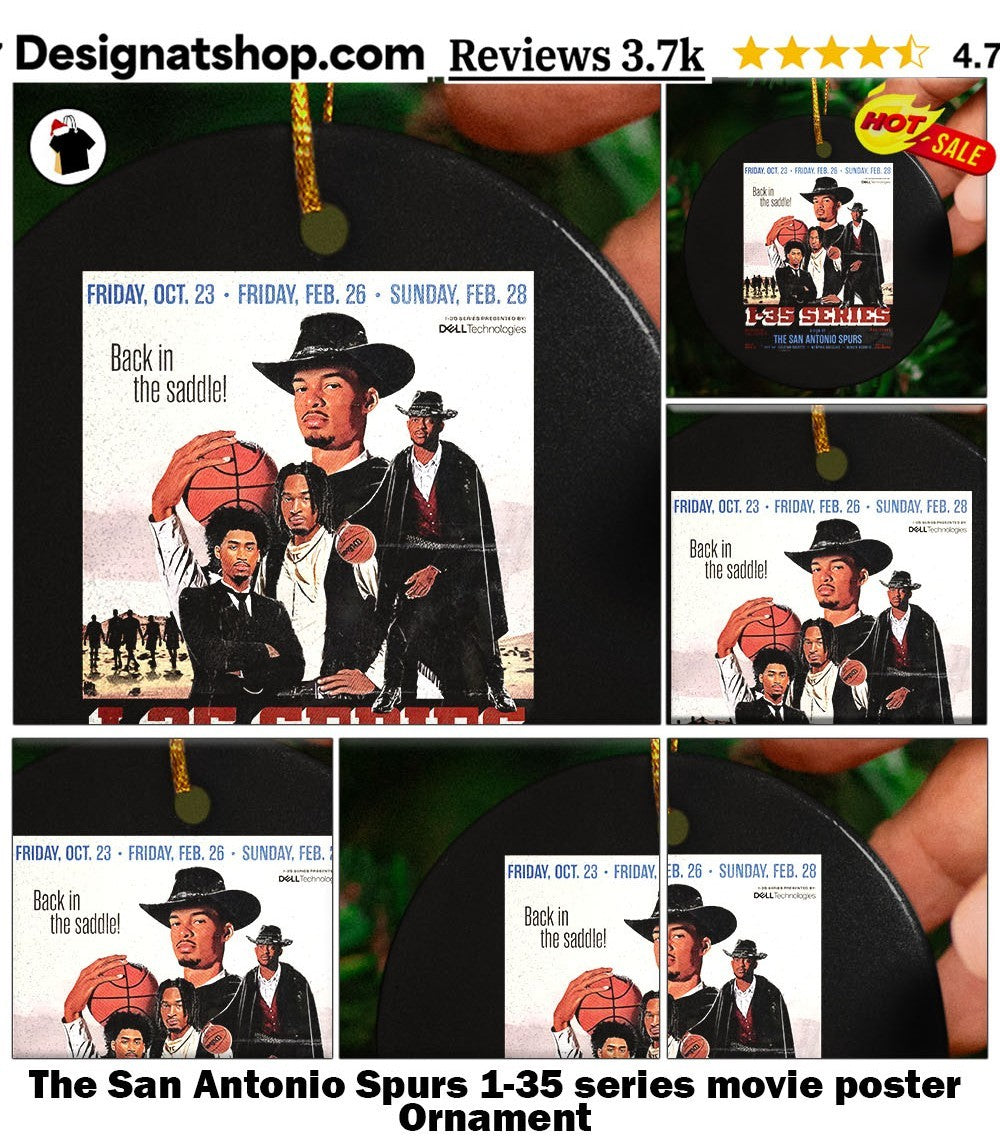 The San Antonio Spurs 1-35 series movie poster shirt