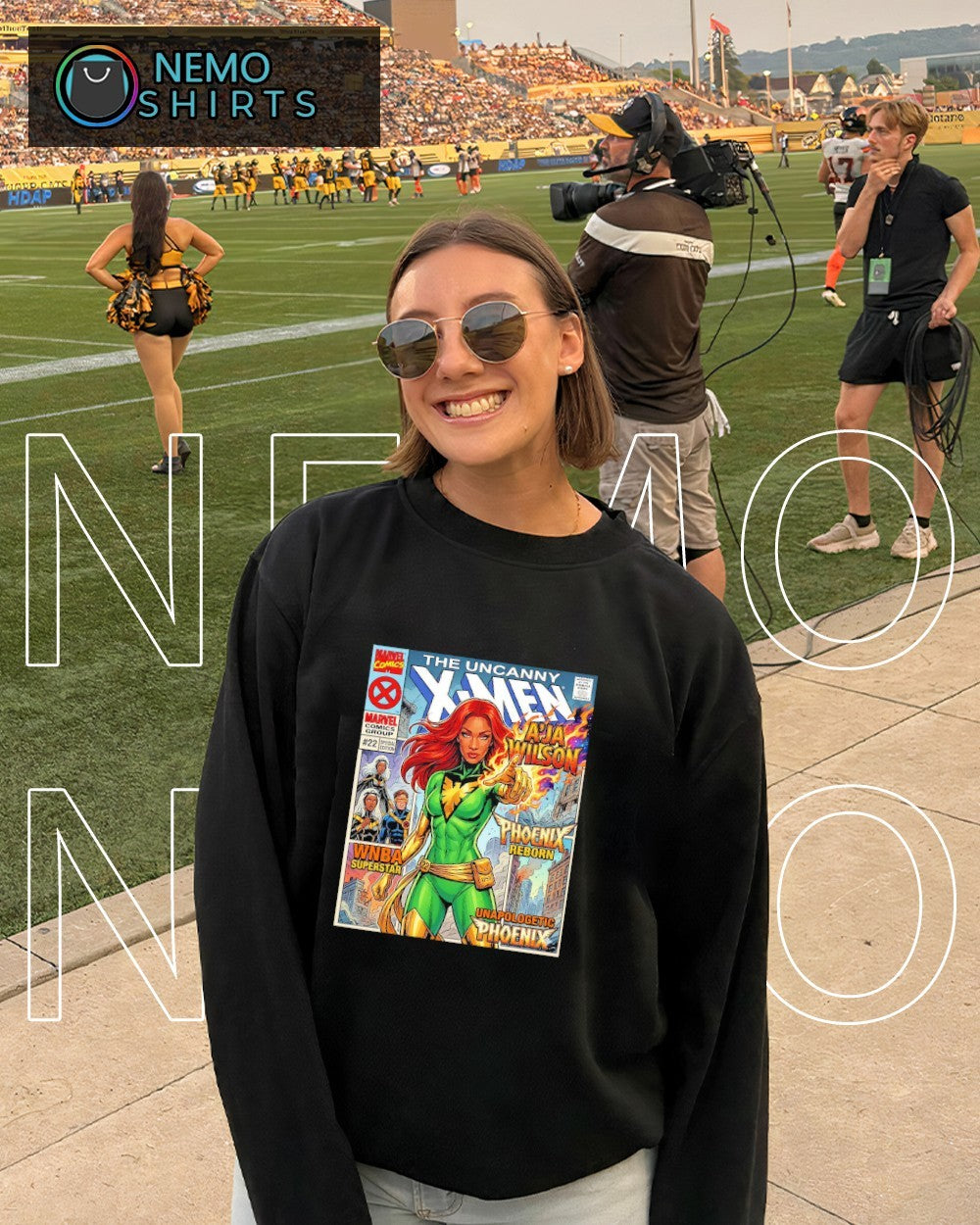 The Uncanny X-men A’Ja Wilson Phoenix reborn WNBA superstar unapologetic Phoenix comic shirt
