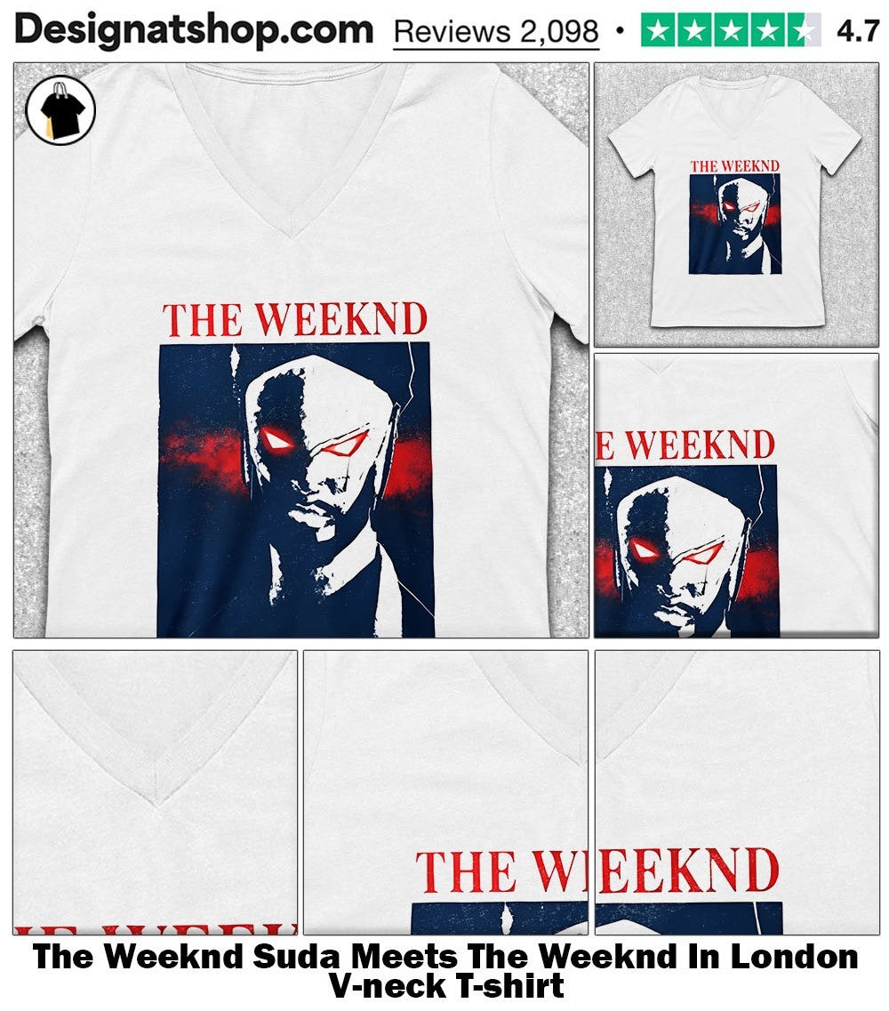 The Weeknd Suda Meets The Weeknd In London shirt