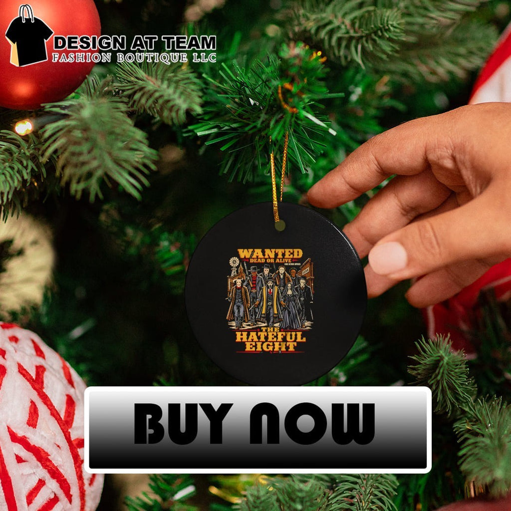 The West Horror character wanted dead or alive the hateful eight shirt