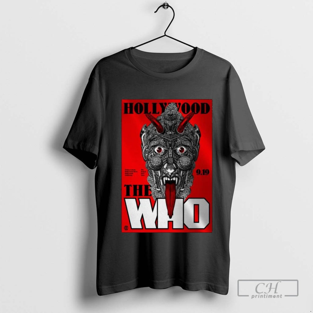 The Who Hollywood Bowl In Hollywood Ca Sep 19 2025 T Shirt Sweater