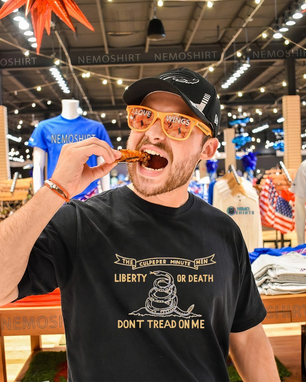 The culpeper minutemen liberty or death don’t tread on me shirt